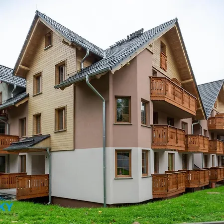 Bluesky - Centrum Karpacza, Blisko Pkp, Balkon, Spokojna Zielona Okolica Daire *