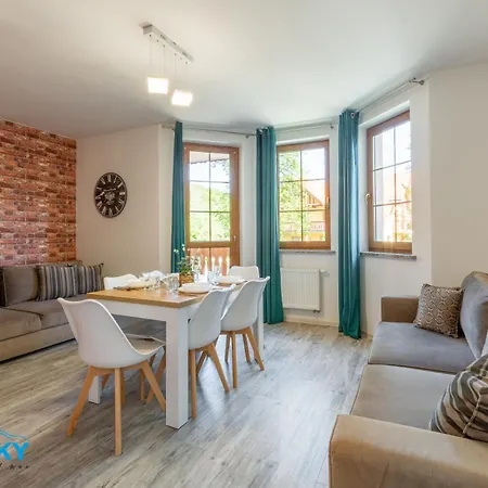 Apartmán Bluesky - Centrum Karpacza, Blisko Pkp, Balkon, Spokojna Zielona Okolica Karpacz